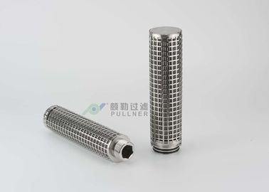 O filtro de aço inoxidável de alta temperatura plissou o filtro em caixa 316L 304