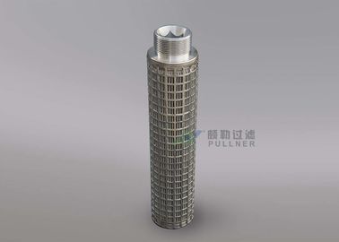 filtro de aço inoxidável OEM 120℃ de alta temperatura plissado do filtro 316L 304