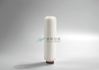 os filtros de membrana de 0.1um 0.22um 0.45um PVDF, PVDF plissaram o filtro em caixa 10 polegadas