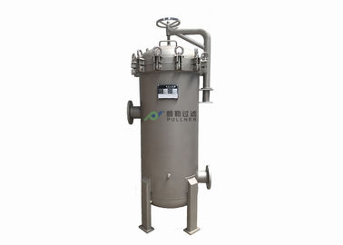 Alojamento de filtro alto do cartucho do fluxo, alojamento de filtro inoxidável com 304 316L
