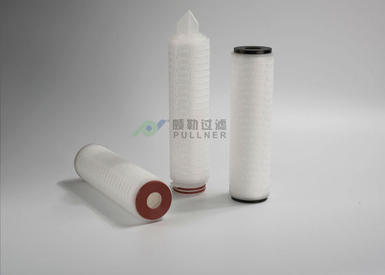 2,5 polegadas OD plissaram o filtro em caixa 5 mícrons filtro da fibra da água de 1 mícron micro