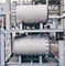 Flange de aço inoxidável horizontal 1.0MPa do tratamento da água da planta do RO do alojamento de filtro SS304 SWRO