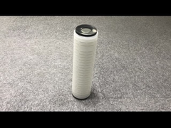 10 PP Filtro plissado com vedações Referência à informação de encomenda Construção