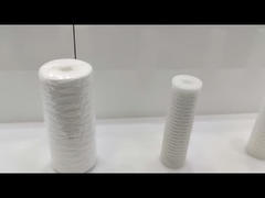 Cartucho de filtro de água potável de 10 a 40 polegadas com meios de polipropileno para suportes