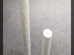 Cartuchos industriais de filtro de ar 115 mm OD Pressão máxima 21C Filtração pesada