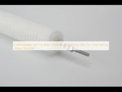 Filtro de polimento de condensado personalizável e durável para filtragem de água duradoura