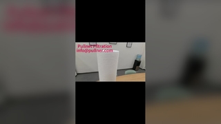 Filtro soprado por fusão PP.