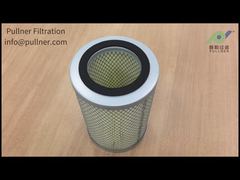 Cartucho de filtro de poeira plissado OD de 5,5 polegadas para coleta de poeira industrial