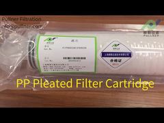 Cartucho de filtro PP de 20 polegadas para tratamento de água e pré-filtração RO