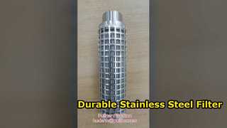 Filtro de cartucho de aço inoxidável Filtragem de óleo e gás