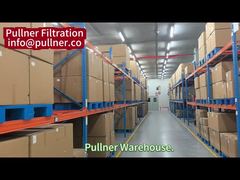 Armazém Pullner: Armazenamento eficiente de cartuchos de filtro e entrega rápida