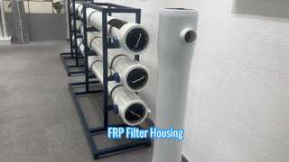 Casas de filtros de FRP