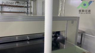 Cartucho de filtro plissado de PP de 30 polegadas para tratamento de água RO com alta capacidade de retenção de sujeira