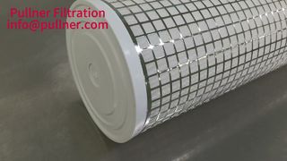 Filtro de alto fluxo plissado PP de alta temperatura de 40 polegadas