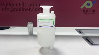 Filtro de cápsula de fluxo pequeno PTFE para indústria eletrônica