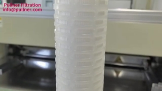 Cartucho de filtro plissado PES duplo aberto para filtragem de líquidos de alta pureza