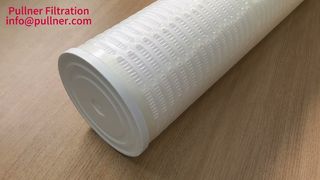 Cartucho de filtro industrial de alto fluxo projetado para filtragem de grande vazão