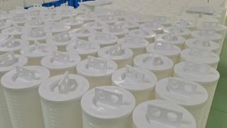 Eficiência alta do filtro em caixa 110m3h 99,8% do fluxo