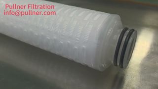 Cartucho de filtro de conexão PP plissado 222 de alta qualidade de 40 polegadas