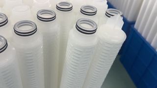 Cartuchos de filtro de água plissados ​​de polipropileno de 40 polegadas com tipo de tampa de extremidade 226/Fin