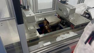 máquina de soldagem de processo de produção