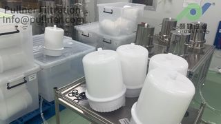 Cartucho de Filtro Sacular Integrado Série PRS de 10 polegadas para Aplicações de Nova Energia