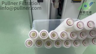 Cartucho de filtro de membrana PES de alto fluxo de 40 polegadas para filtragem de microeletrônicos