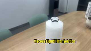 Cartucho Filtrante de Lodo Tipo Enrolamento