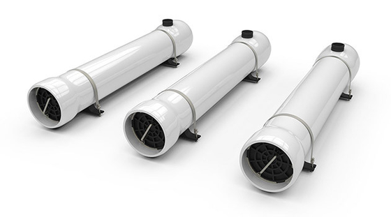 Alojamento de filtro do cartucho da membrana da fibra de vidro do Prefiltration do RO para a dessanilização da água do mar