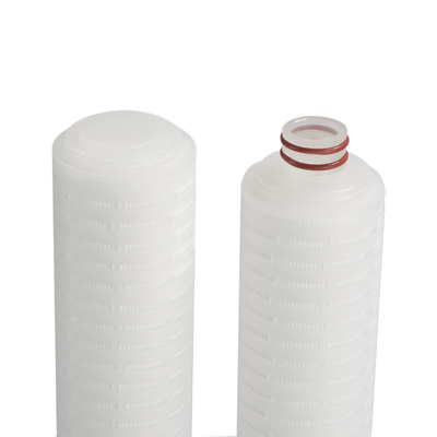 10&quot; filtro em caixa plissado Pp de membrana para o tratamento da água e produtos químicos finos