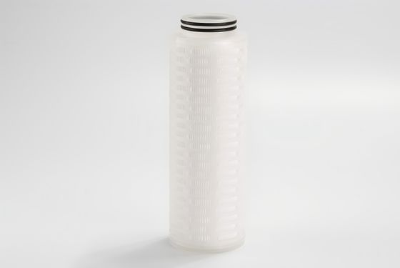 Cartucho de filtro plissado da série 83 Ф80mm para fabricação de FPD com alta taxa de fluxo de 120L/min