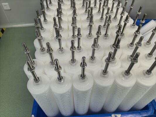 Filtro de Polimento de Condensado de 40 polegadas com Vazão de 3,5m³/h ~ 4,5m³/h para Usinas de Energia para Remover Óxido de Ferro