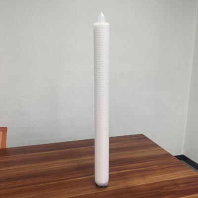 30inch PP Pleated High Flow Filter Cartridge with 0.45um Polypropylene Media for Water Filtration