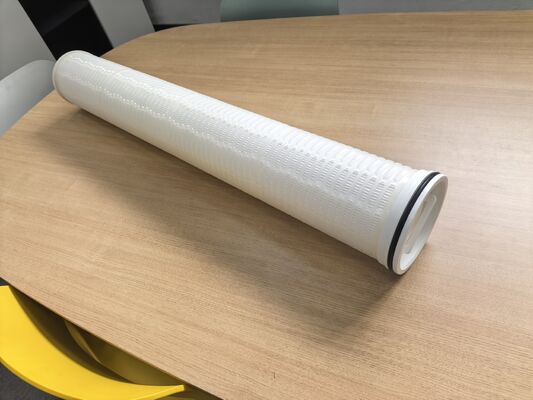 Cartucho plissado de polipropileno de alto fluxo da série PHFL para filtragem de água do mar