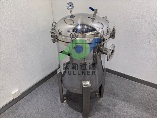 Casas de filtro de múltiplos cartuchos com certificado ISO SS304/316L para pré-tratamento de RO e tratamento industrial de águas
