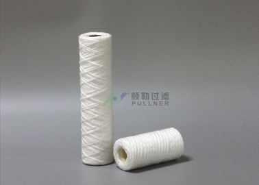Cotton String Wound Filter Cartridges 5micron For RO Water Pre - Treatment