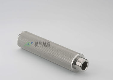 Indústria petroquímica aglomerada Multilayer OD 65mm do filtro de aço inoxidável da rede de arame
