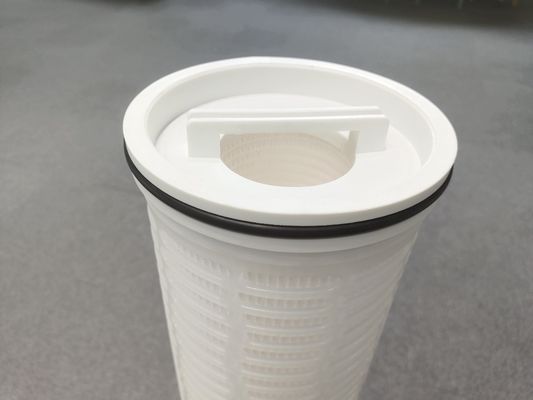 A eficiência elevada 1micron PP plissou o grande filtro em caixa alto do fluxo para o produto químico do tratamento da água do alimento