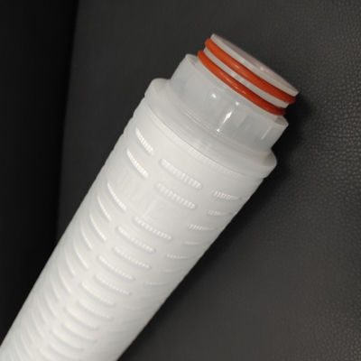 Taxa de fluxo Cartucho de filtro plissado Disponível comprimento 5-40 polegadas e diâmetro externo 68,5 mm