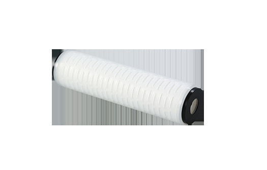 Cartucho de filtro plissado de alta taxa de fluxo para esterilização de água quente 85C/30min