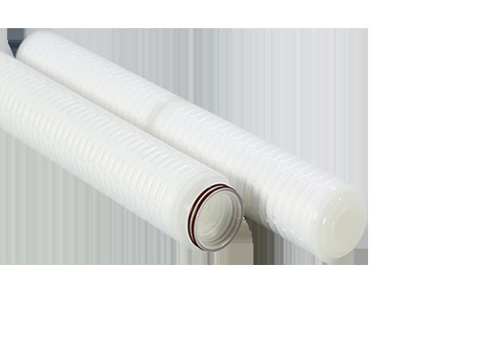 Cartucho de filtro plissado de alta taxa de fluxo para esterilização de água quente 85C/30min