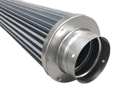 Cartucho de filtro de alto fluxo da série PTS com 99,99% de eficiência de interceptação de partículas e revestimento de filme à base de carbono