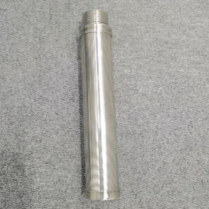 Cartucho de filtro metálico da série PHSV com costelas de soldagem em espiral e fio em forma de V para filtragem de alta resistência