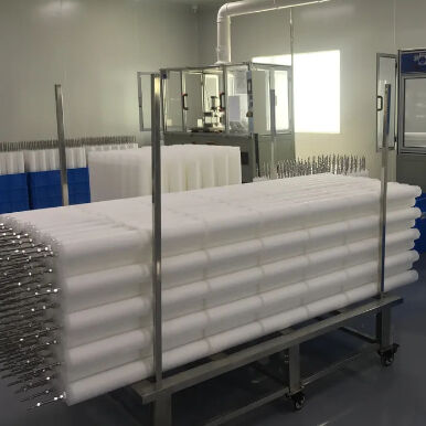 Cartucho de filtro plissado retroescorrível da série PHFZ para remoção de ferro na água condensada de usinas elétricas com design soldado de 40 "e 30"