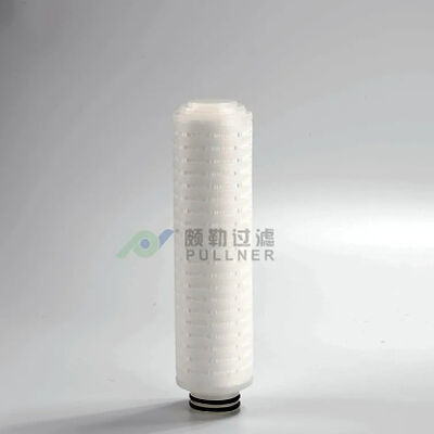 PTFE Membrane Filter Cartridge with Hydrophobic and Hydrophilic PTFE Membrane for Corrosion Resistant Filtration
