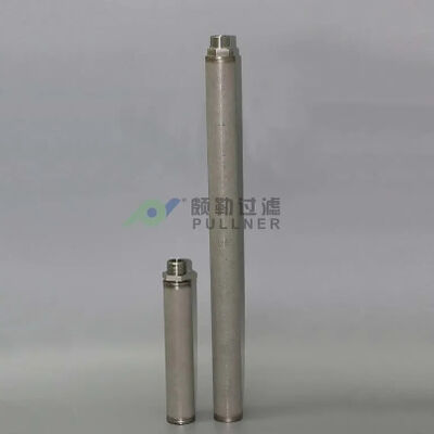 Cartucho de filtro de malha sinterizada de aço inoxidável de 10 polegadas 316L com resistência a altas temperaturas e corrosão para aplicações de alto fluxo