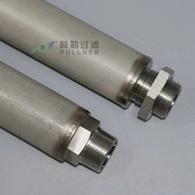 Cartucho de filtro de malha sinterizada de aço inoxidável de 10 polegadas 316L com resistência a altas temperaturas e corrosão para aplicações de alto fluxo