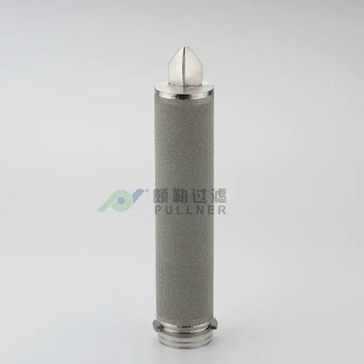 Cartucho de filtro de malha sinterizada de aço inoxidável de 10 polegadas 316L com resistência a altas temperaturas e corrosão para aplicações de alto fluxo