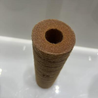 Cartucho de filtro de polipropileno fundido de alta eficiência de 10'' para purificação de água