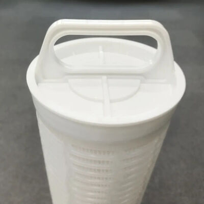 Cartucho de filtro de alto fluxo de polipropileno de 6,5 polegadas 110m3/H para dessalinização de água do mar com alta capacidade de retenção de sujeira